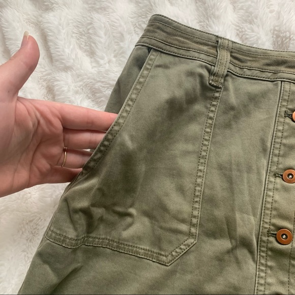 ANTHROPOLOGIE Pilcro & the Letterpress Button Skirt🌞 - Picture 3 of 8